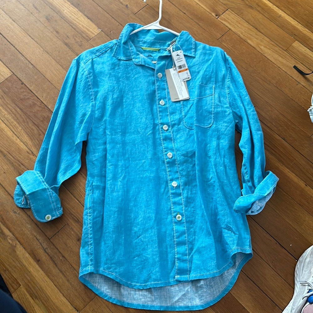 Tommy Bahama Breezer Shirt (can be used as a cover up!!) brand new with tags